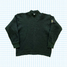 Load image into Gallery viewer, Vintage Stone Island Bottle Green Crewneck AW94’ - Small / Medium