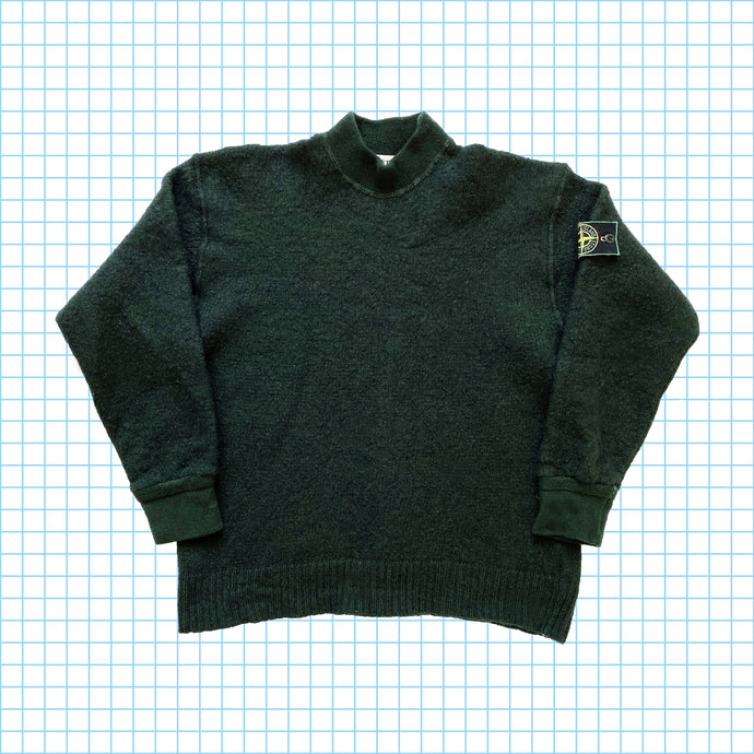 Vintage Stone Island Bottle Green Crewneck AW94’ - Small / Medium