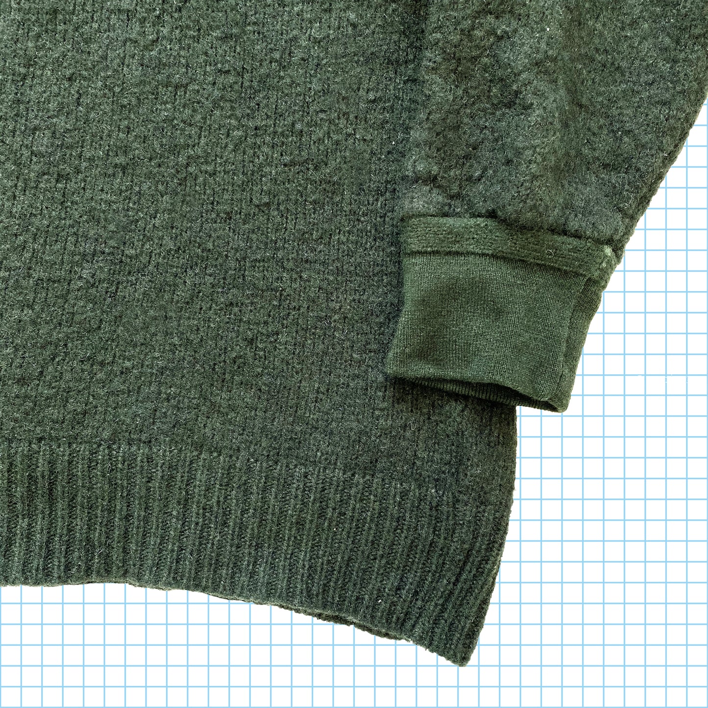 vintage Stone Island Bouteille Vert Crewneck AW94' - Petit / Moyen