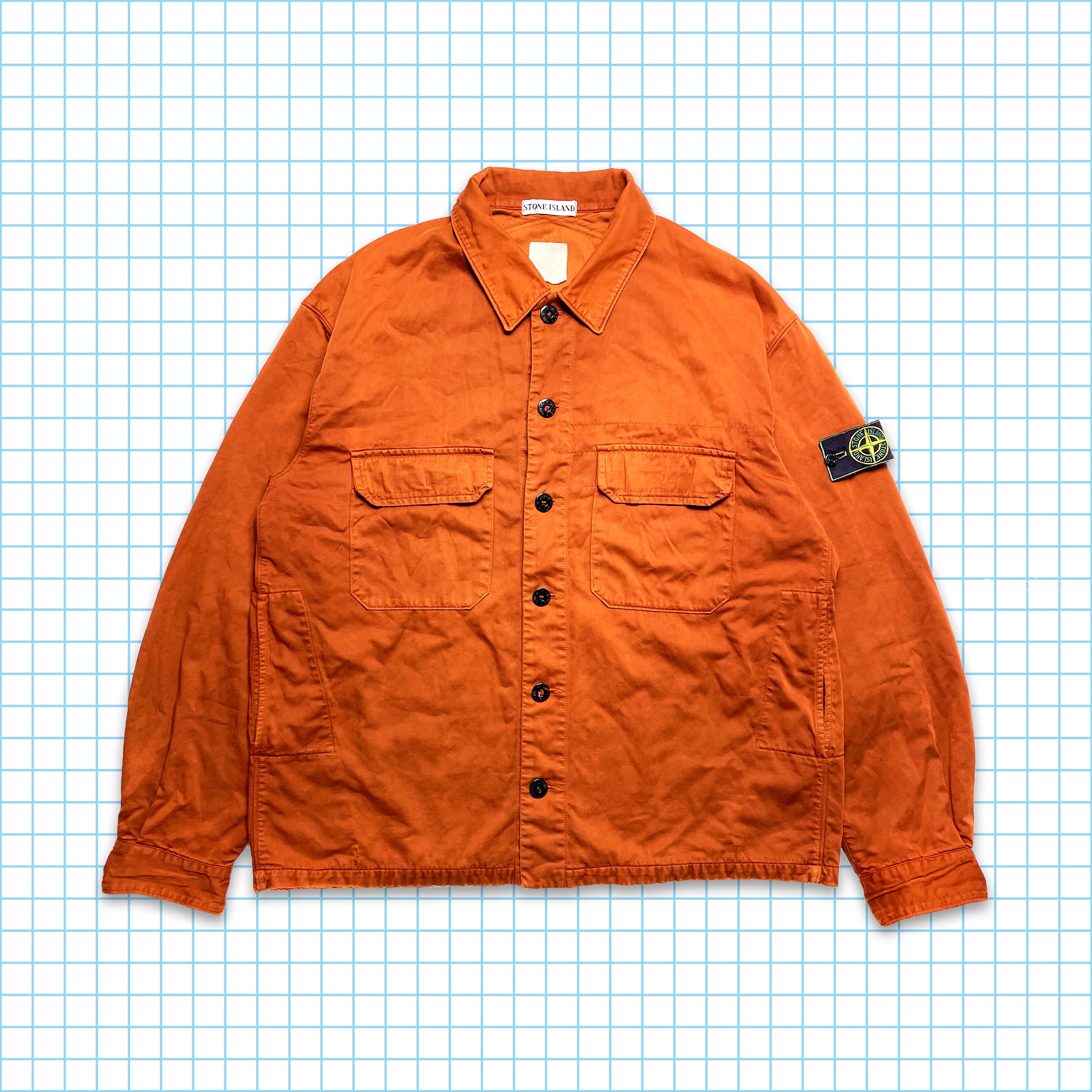 Vintage stone island online overshirt