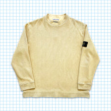 Carica l&#39;immagine nel visualizzatore di Gallery, Vintage Stone Island Compass Embroidered Ribbed Crew SS99’ - Extra Large