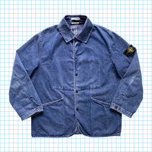 Load image into Gallery viewer, Vintage Stone Island Denim Worker Jacket SS95’ - Large/Extra Large