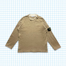Load image into Gallery viewer, Vintage Stone Island Reinforced Neck Camel Crewneck SS01&#39;