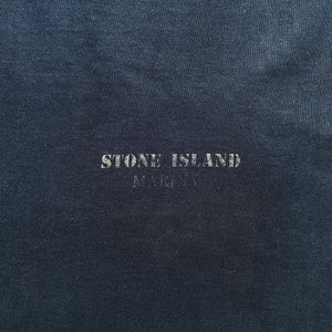 Vintage Stone Island Marina Heavy Spell Out Tee SS95’  - Extra Extra Large / Extra Large