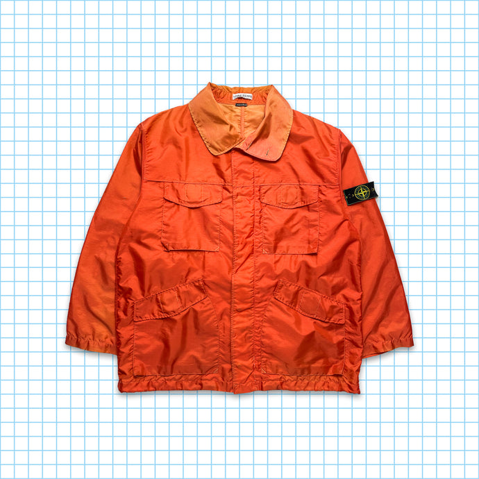 Vintage Stone Island Formule Orange Vif Acier SS96' - Extra Large / Extra Extra Large