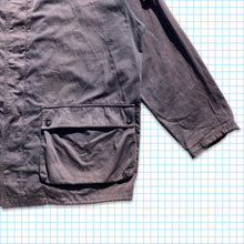 Load image into Gallery viewer, Late 90’s Stone Island Dutch Rope Raso Gommato Trench Coat - Extra Large