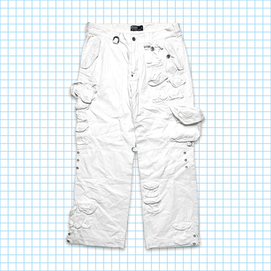 vintage Polo Ralph Lauren Pantalon cargo tactique multi-poches - Taille 34 »