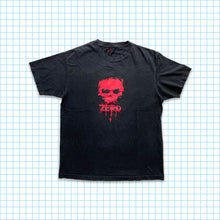 Load image into Gallery viewer, Vintage Zero Red Skull Graphic Tee - Large