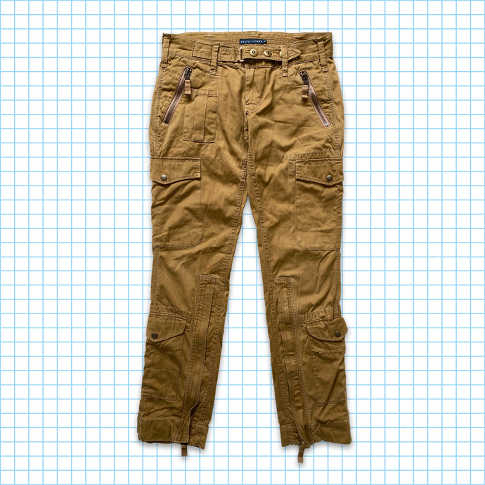 Pantalon cargo tactique utilitaire multi-poches vintage Polo Ralph Lauren - Taille 28
