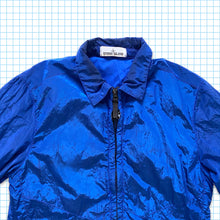 Load image into Gallery viewer, Stone Island Royal Blue Nylon Metal Over Shirt AW16’ - Small