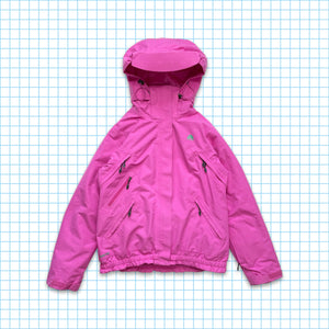 vintage Nike ACG Shocking Pink Gore-Tex Multi Pocket Veste rembourrée - Moyenne