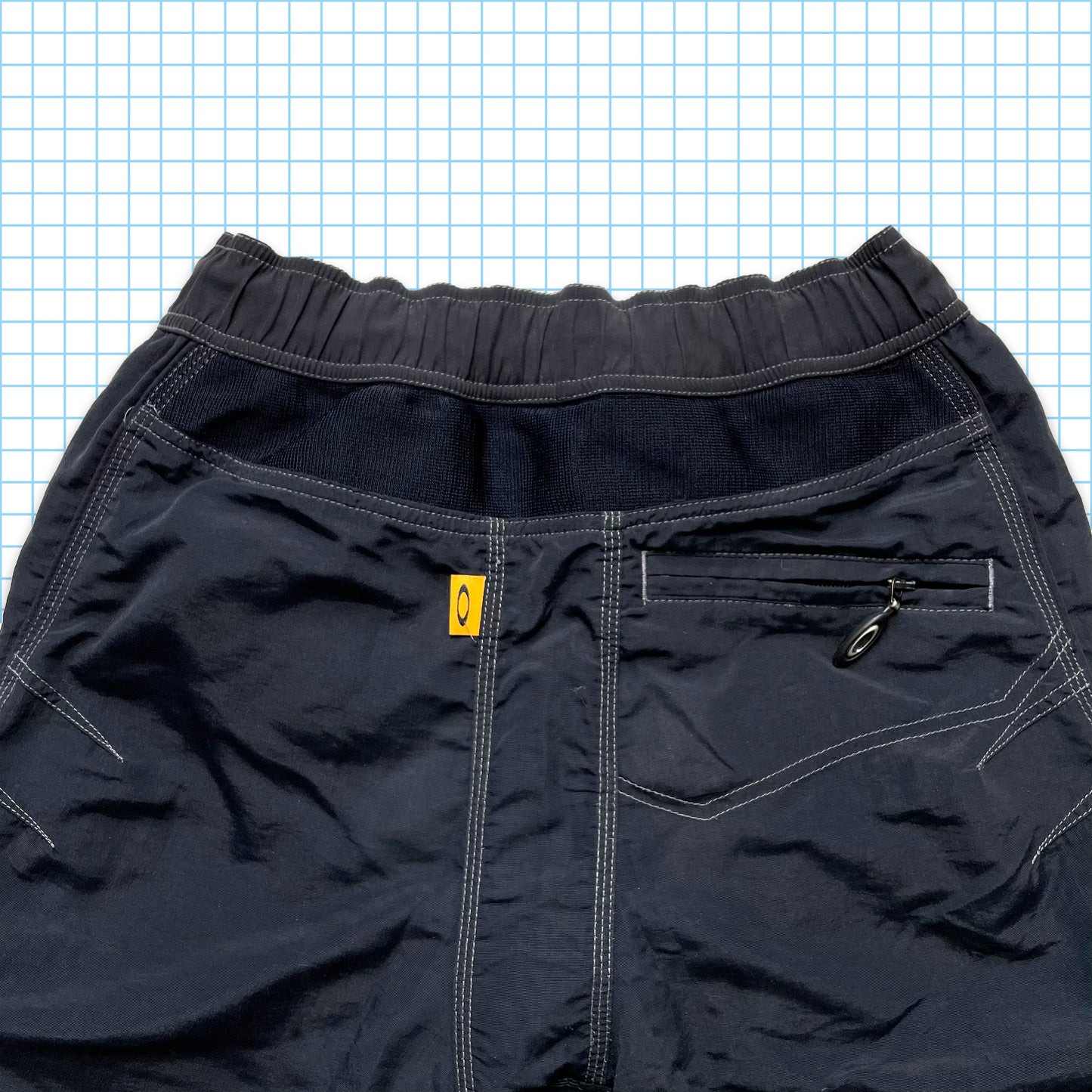 Oakley Jet Black Ventilated Cargo Shorts - Medium