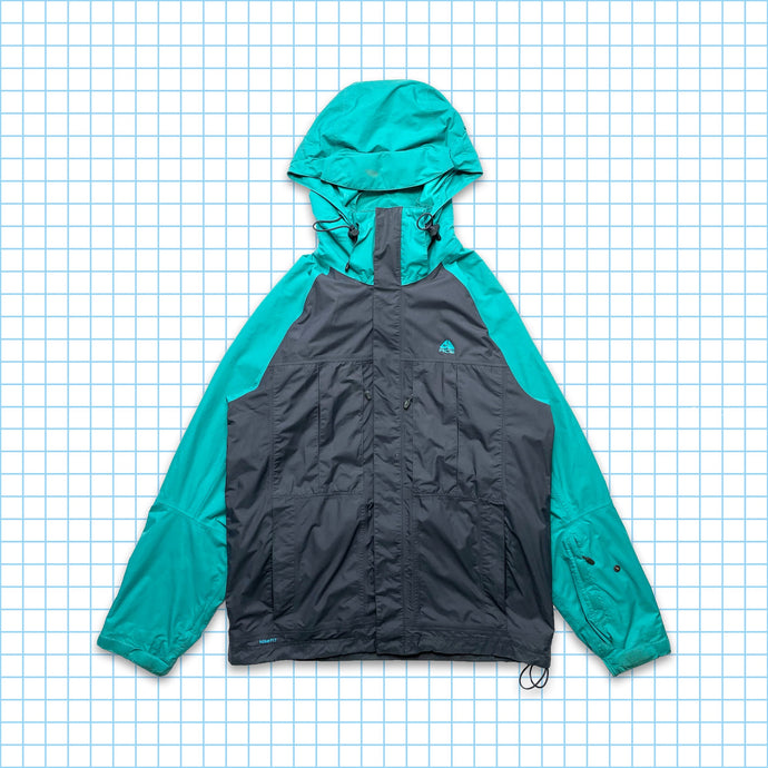 Vintage Nike ACG Turquoise Arms Padded Jacket