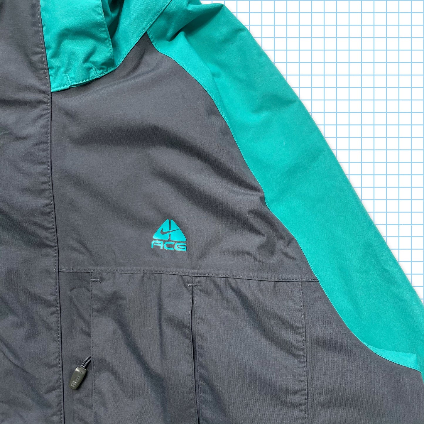 Veste rembourrée Nike ACG Turquoise Arms vintage