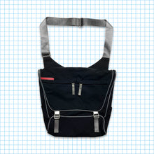 Load image into Gallery viewer, Vintage Prada Sport Black Flap Pocket Side Bag