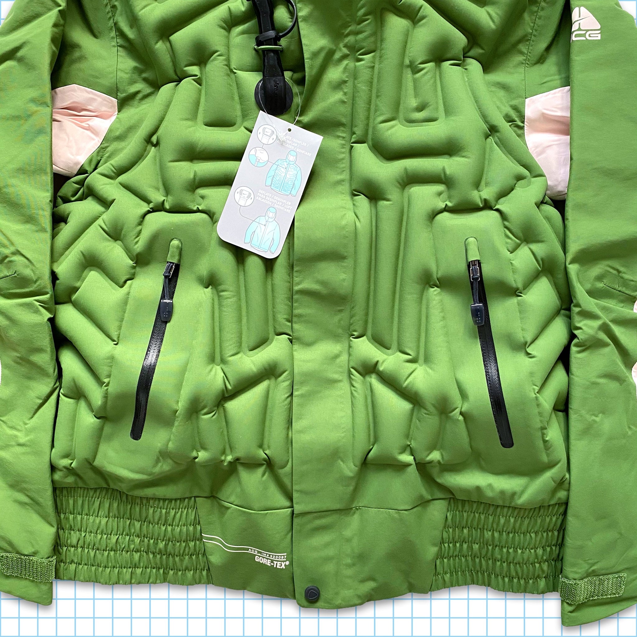 Nike ACG Green Gore-tex Inflatable Jacket - Medium – Holsales