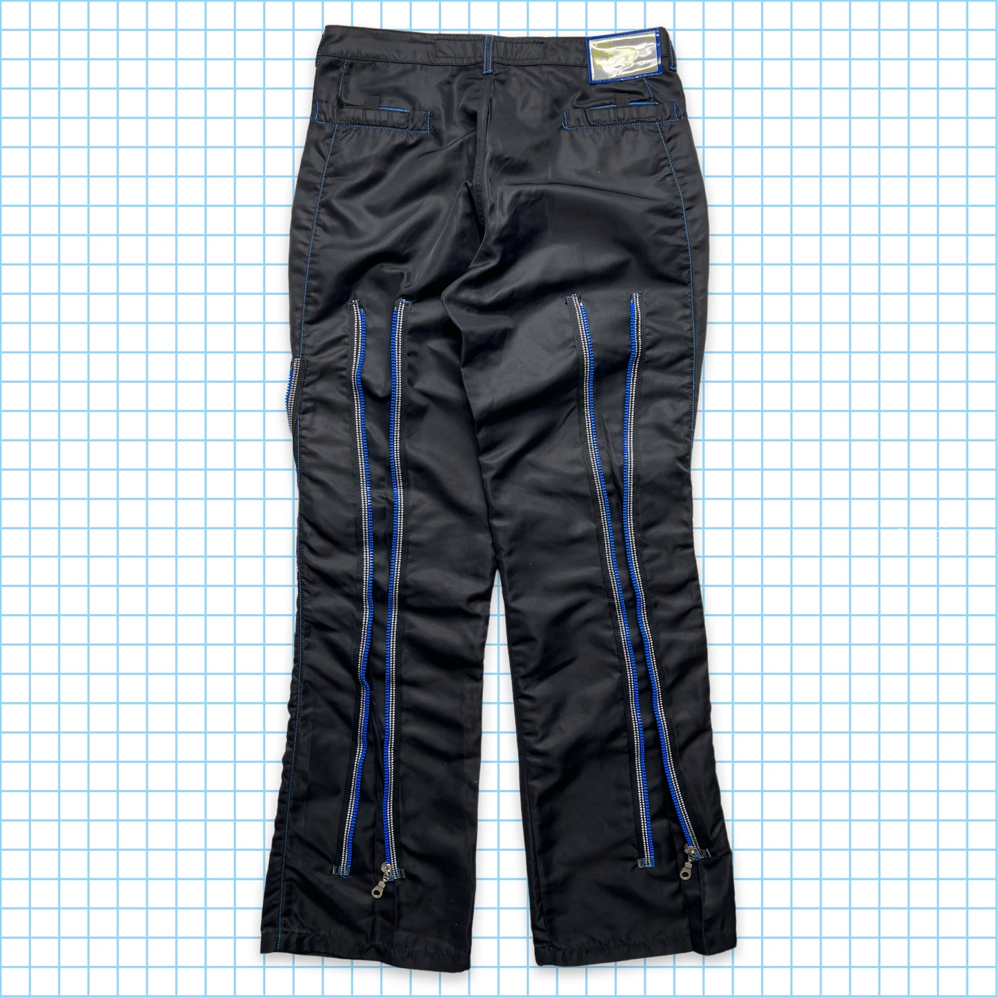 Marithe + Francois Girbaud 3M Reflective Bondage Pant - 28” Waist