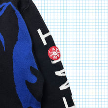 Load image into Gallery viewer, Cav Empt Royal Blue Girl Knitted Crewneck - Small / Medium