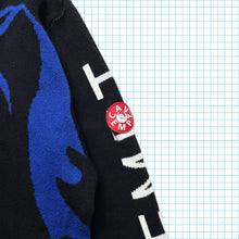 Carica l&#39;immagine nel visualizzatore di Gallery, Cav Empt Royal Blue Girl Knitted Crewneck - Small / Medium