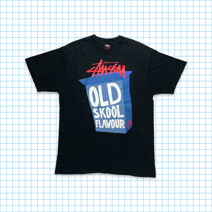 Vintage Stüssy Old Skool Flavour Tee - Medium