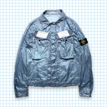 Carica l&#39;immagine nel visualizzatore di Gallery, Stone Island Sky Blue Semi Transparent Jacket - Medium