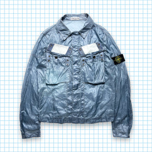 Veste Semi-Transparente Bleu Ciel Stone Island - Moyenne