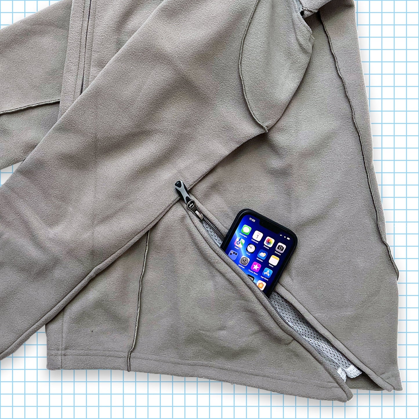 Nike Mini Swoosh Technical Half Zip Fleece Automne 02' - Petit