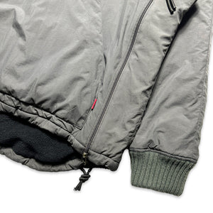 Veste pull technique ventilée multi-zip gris foncé Schott - Moyenne et très grande 