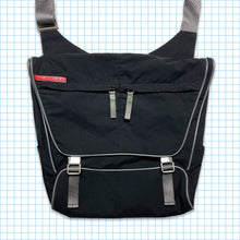 Load image into Gallery viewer, Vintage Prada Sport Black Flap Pocket Side Bag