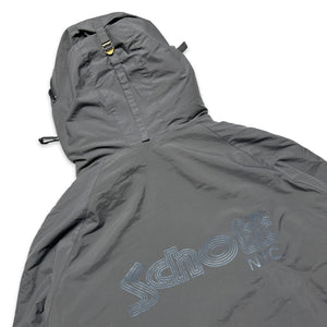Schott Dark Grey Multi Zip Ventilated Technical Pullover Jacket - Medium & Extra Large
