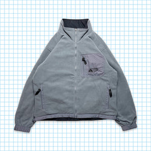 Nike ACG Nylon / Fleece Reversible Jacket Fall 00' - Medium / Large