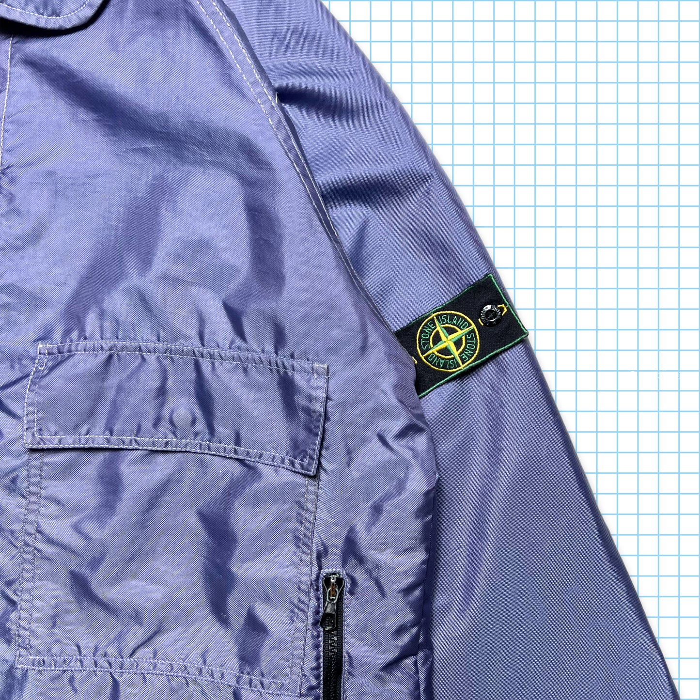 Vintage Stone Island Lavender Formula Steel SS95’ - Extra Large / Extra Extra Large