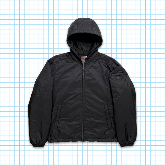 Prada Milano Padded Nylon Down Jacket - Small / Medium