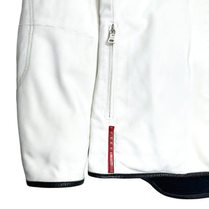 AW99' Prada Sport Pure White Balaclava Jacket - Petit / Moyen