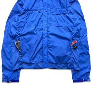 CP Company Baruffaldi Royal Blue Technical Hooded Jacket SS09' - Large / Extra Large
