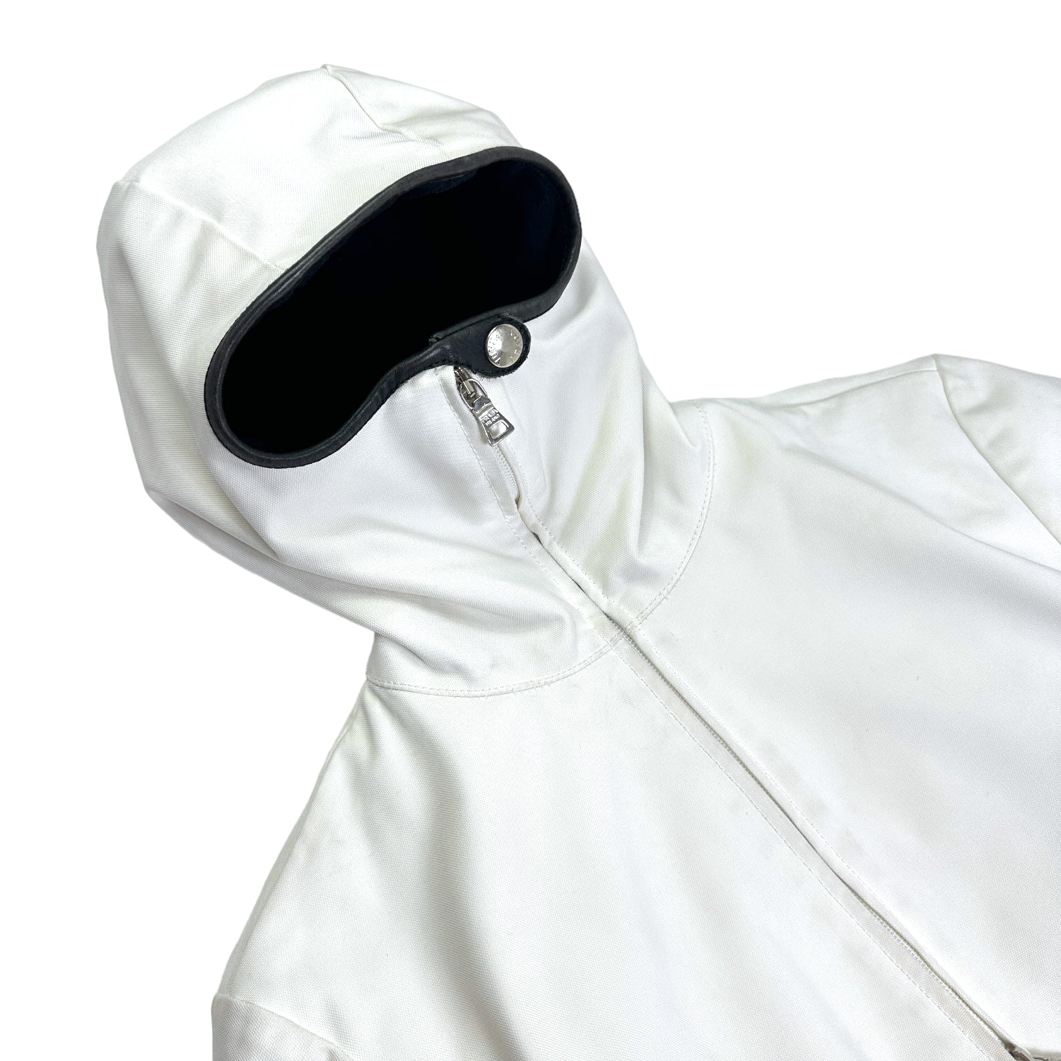 AW99' Prada Sport Pure White Balaclava Jacket - Small / Medium