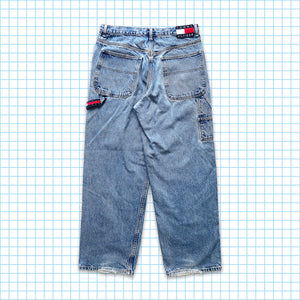 Vintage 90’s Tommy Hilfiger Washed Carpenter Jeans - 34x32