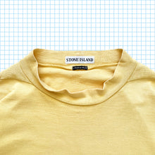 Load image into Gallery viewer, Vintage Stone Island Pastel Yellow Striped Cuff Longsleeve SS97’