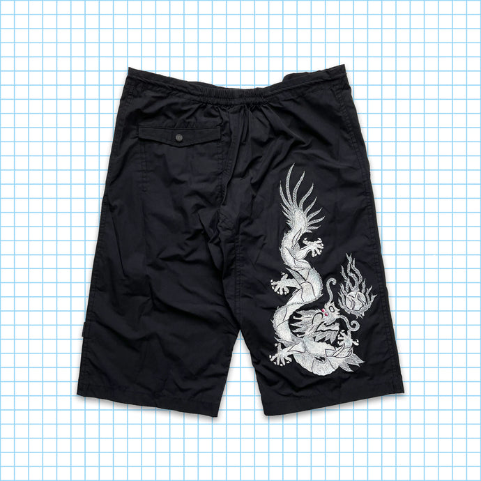 Short tactique brodé Maharishi Cyborg Dragon - Petit