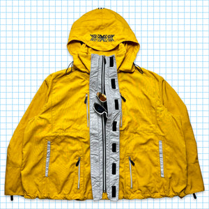 1990s Marithé+François Girbaud 3M Reflective Mountain Ski Jacket - Extra Large