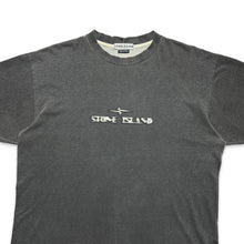 Charger l&#39;image dans la galerie, T-shirt graphique SS98&#39; Stone Island Washed Grey Motion - Grand / Très Grand