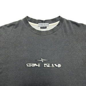 T-shirt graphique SS98' Stone Island Washed Grey Motion - Grand / Très Grand