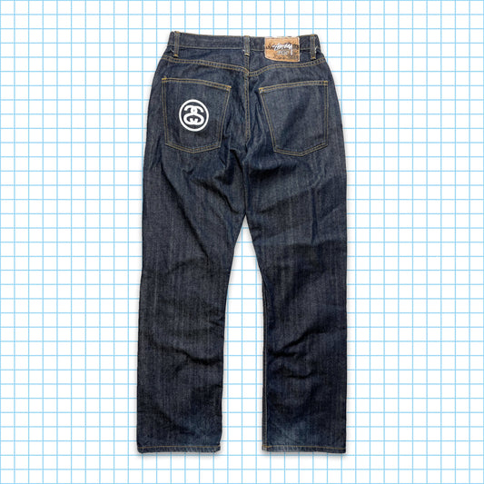 Vintage Stüssy Dark Indigo Denim - 32" Waist