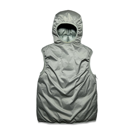 Gilet rembourré réversible Nike Center Swoosh des années 2000 - Moyen